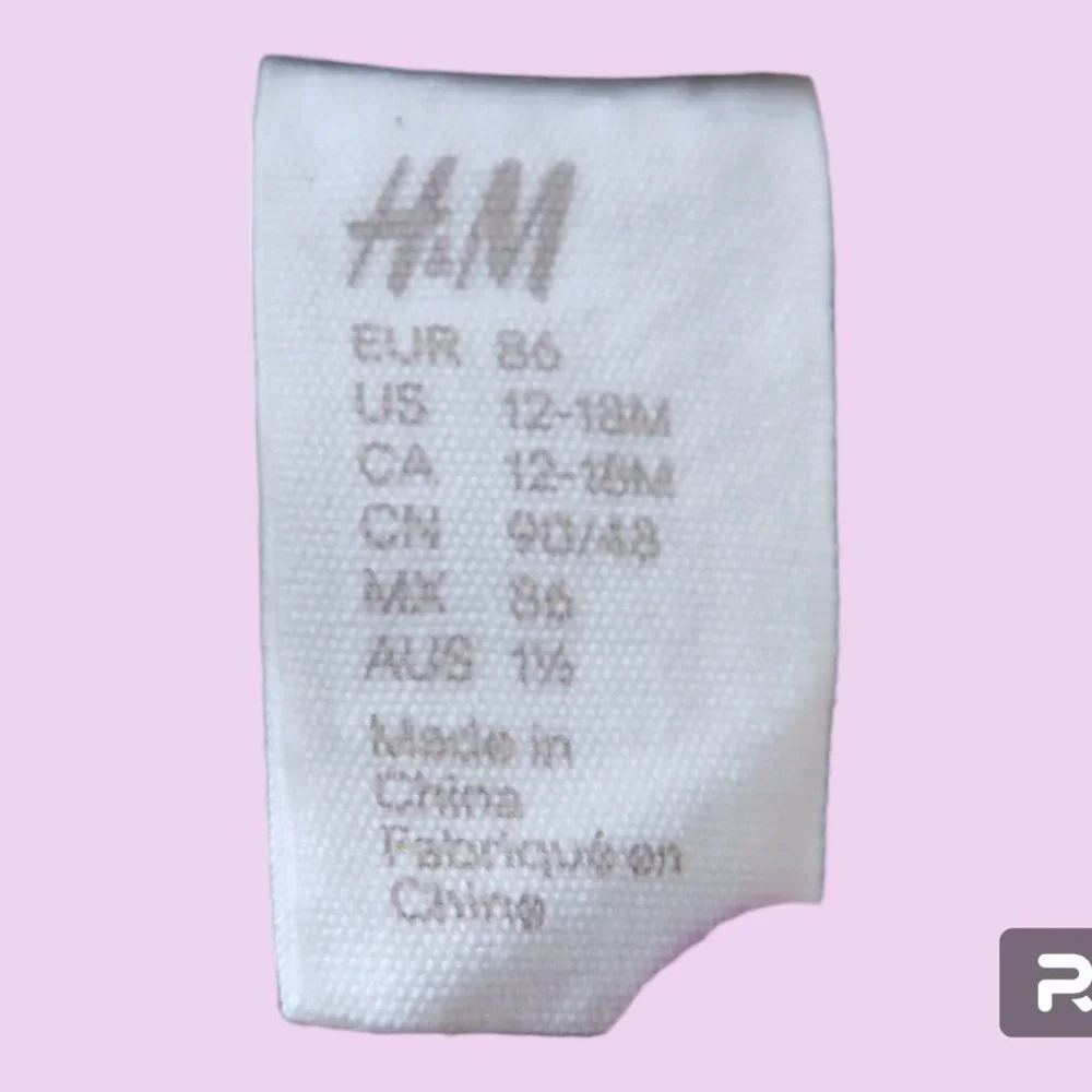 H&M kids children's girl's wool blend knit sweater in cream size 12-18M. - Picture 7 of 7